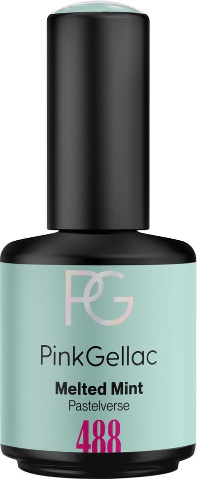 Pink Gellac Gellak - 488 Melted Mint 15ml - Mint Gel Nagellak - Gellac - Gel Nagels Producten
