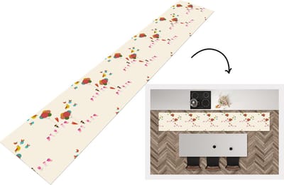 Keukenloper - Loper keuken - Meisjes - Ballonnen - Bloemen - Patronen - 300x50 cm - Keukenloper vinyl