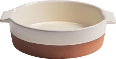 Gusta - Ovenschaal - Creme Oranje - 23,2x20,2x5,4cm