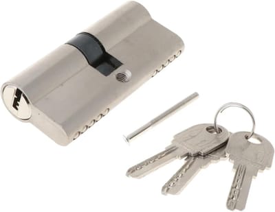 Deurslot Cilinder - Cilinderslot Deur - Huis Beveiligen - Anti-diefstal - 70 mm - Zilver