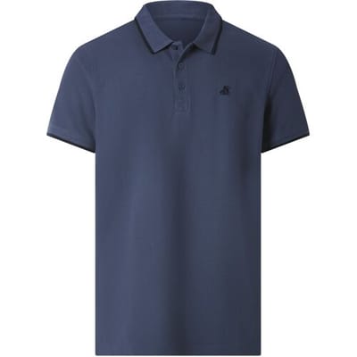 ESMARA MEN U.S. Grand Polo Piqué heren polo (Blauw, M)