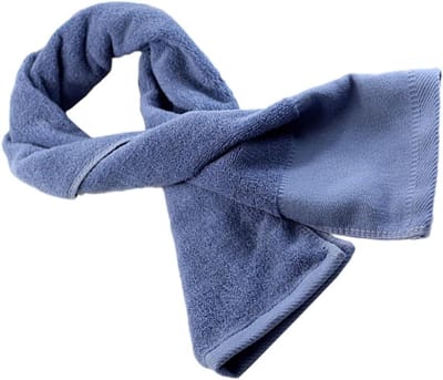 Sport Handdoek - Fitness Badstof - Actief Blijven - Sneldrogend Absorberend - 32x110cm - Grijs