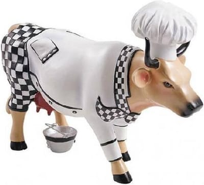 CowParade - Chef Cow - Medium (47790)