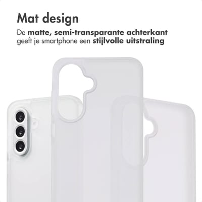 imoshion Hoesje - Geschikt voor Samsung Galaxy A36 / A56 (5G) - Color Guard Backcover - Wit