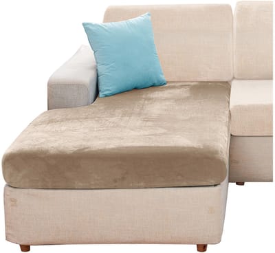 Meble odNowa - Benchhoezen - Welurow - Beige - Cappuccino