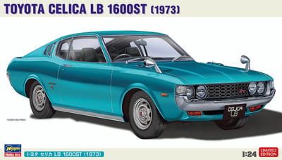 Hasegawa Modelbouwpakket Auto - 20766 Toyota Celica LB 1600 ST 1973 - Japanse Auto Plastic - 1:24 - Modelbouw