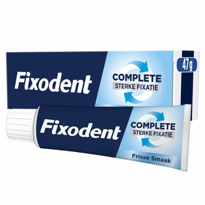 Fixodent Kleefpasta Original 47 gr - Voordeelverpakking 3 stuks