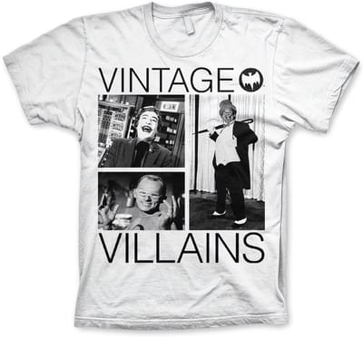 Batman Vintage Villains Big Tall T-shirt WB-1-BAT021-H45-16