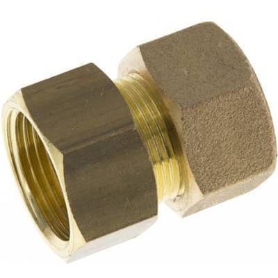 G 3/4'' x 18mm Messing Rechte Knelfitting 67 Bar DIN EN 1254-2 - FL2S-FO-B-034G-18