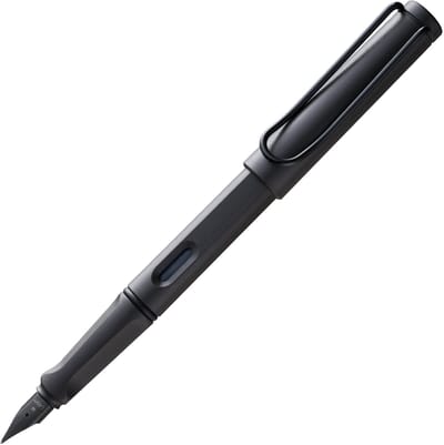 Kalligrafiepen Lamy Safari 017F Zwart Blauw Mat zwart