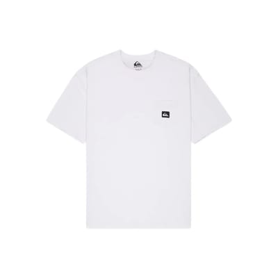 Quiksilver Salt Water Pocket T-shirt Met Korte Mouwen Wit S Man