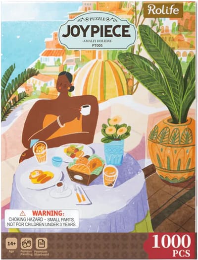 Robotime Rolife Amalfi Holiday 1000 Piece Jigsaw Puzzle PT005 - Puzzel - Legpuzzel - 1000 stukjes