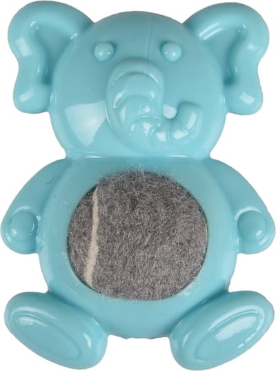 Flamingo Loekie - Speelgoed Honden - Hs Loekie Puppy Olifant Tpr Blauw 7,2cm - 1st - 127834 - 1st