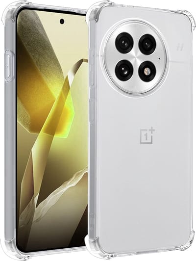 Hoesje - Geschikt voor OnePlus 13R - Sterk & Shockproof - Siliconen Case - Back Cover - Telefoon Hoes Shock Proof - Telefoonhoesjes - Transparant