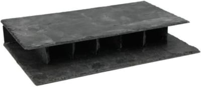 Ceramicnature Leisteen Straat Enkel Recht - Aquarium - Ornament - 27x18x4 cm