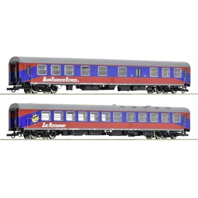 Roco 74027 H0 2 personenrijtuigen van de BTE
