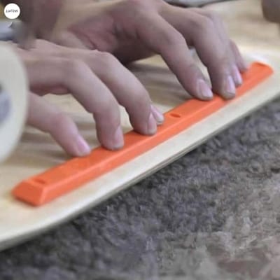 Duurzame en Flexibele Skateboard Deck Rails met Glanzend Uiterlijk voor Lange Boards en Optimale Stabiliteit