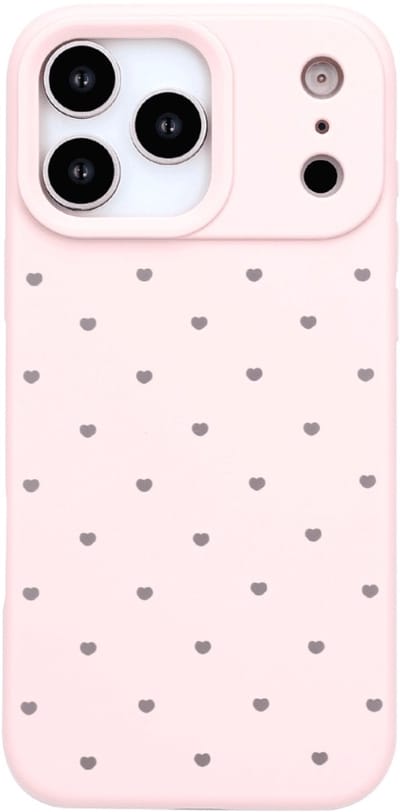Casemania - Backcover hoesje - Silicone - iPhone 17 Pro - Licht roze