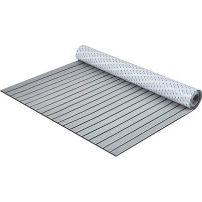 VEVOR Bootvloer, EVA-schuim bootdek, 2400 x 1160 x 6 mm, antislip zelfklevende vloer, 27840 cm² maritiem tapijt voor boten, jachten, pontons, kajakdekken