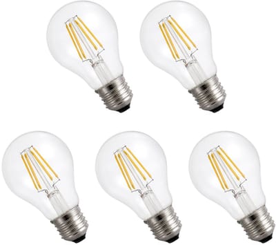 Spectrum LED Lamp E27 3.8W 230V - 806 Lumen - 4000K Neutraal wit - Natuurlijk licht - Energiezuinig - 5 stuks