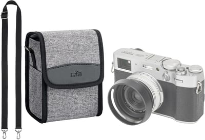 Compacte Digitale Camera Tas voor Reizen - Beschermende Pouch, Ideaal voor Fotografie en Accessoires, 150 x 90 x 90mm
