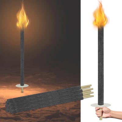 Tuinfakkels Set van 25 Stuks - 100 Minuten Brandduur