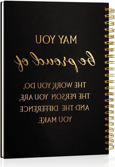 Ringbandschrift Hardcover - Notitieboek Agenda - Schrijven Tekenen - 160 Blanco Pagina's - A5 Formaat - Zwart