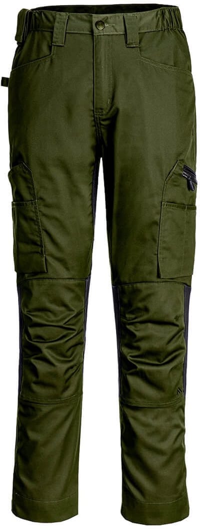 Portwest WX2 Eco Stretch Broek CD881 - Olijfgroen - 28