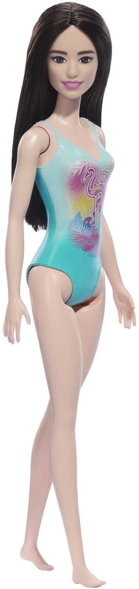 Beach Barbie pop met donker haar 28 cm - Modepop - Strand
