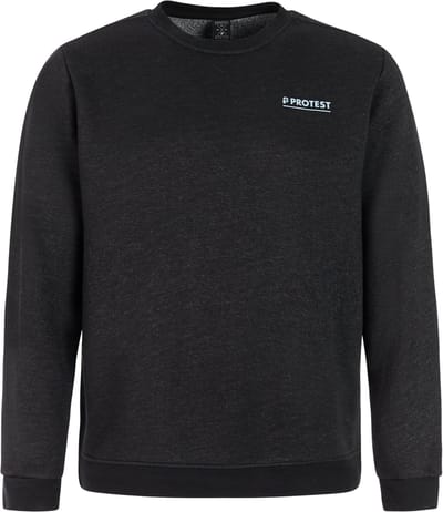 Protest PRTJacuma - T-shirt Heren - Lange mouw - Normale pasvorm - Ronde hals - Lange mouwen - Zwart