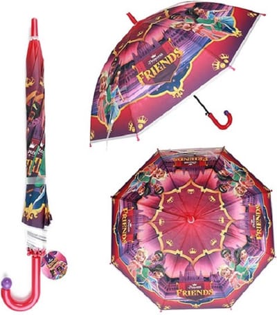 PRINCESS FRIENDS Paraplu -Prinses- 80cm | kinder paraplu | regen | kinderen