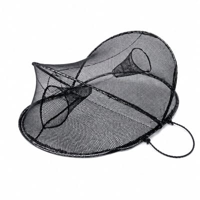 Eurocatch Kreeftenfuik - 67 x 48 x 27 cm - Zwart - Nylon en Metaal