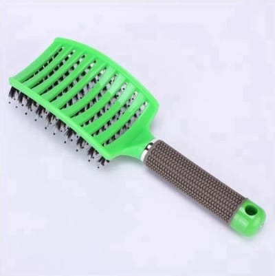 *** 2 stuks Anti klit Borstel Hairbrush Duo - Haarverzorging Kapsalon - Haarborstel - Handig in gebruik - Voor moeiteloos glad en glanzend haar - van Heble® ***