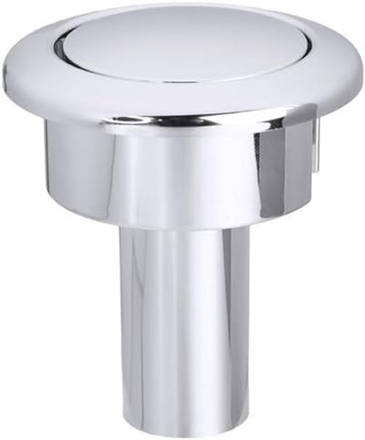 Universele Toilet Drukknop 48mm Chroom Spoelknop voor Cistern
