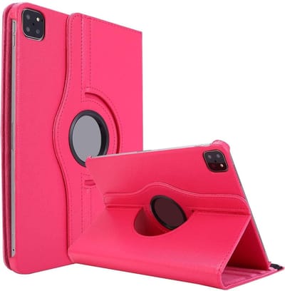 Hoes geschikt voor iPad Air 10.9 inch 5e/4e generatie 2020/2021/2022 Draaibaar Hoesje Smart Cover 360 Graden Case