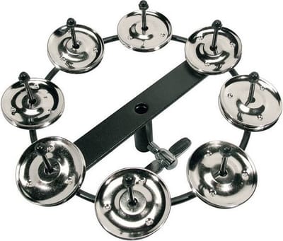 Tamboerijn hi-hat Hayman SNT-40 8 schellen metaal
