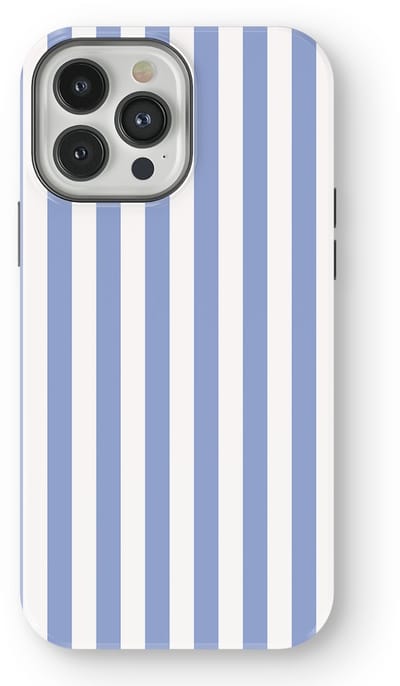 DripCase Gestreept Hoesje geschikt voor iPhone 13 Pro | Backcover met Mag | Stripes Motief | Trendy Case geschikt voor iPhone 13 Pro met Strepen Ocean Lane