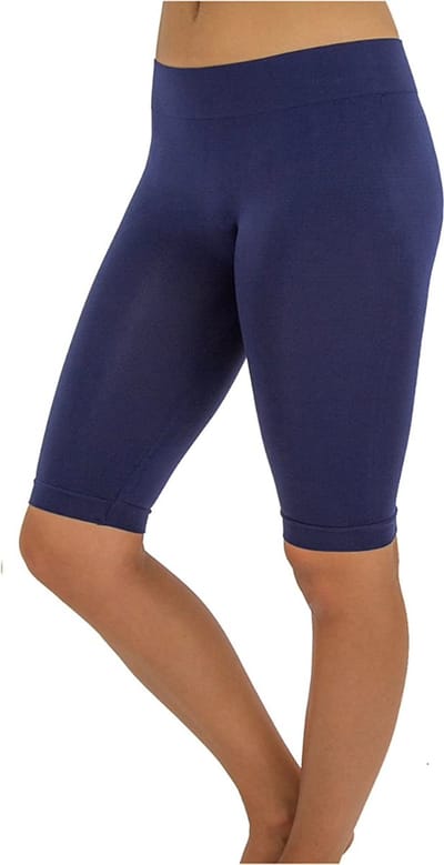 Hoogkwaliteit Dames Korte Legging / Short | Sport Legging | Navy - L