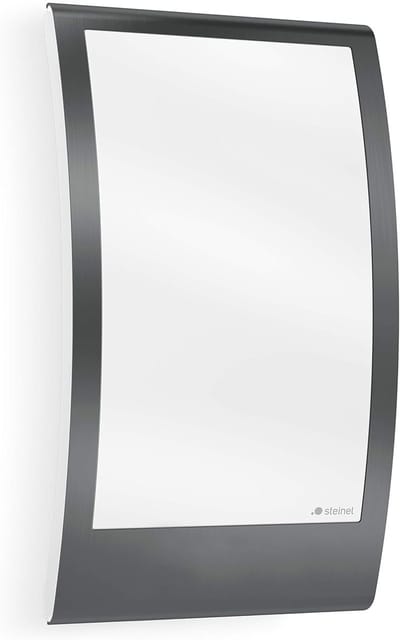 Buitenwandlamp moderne stijl met roestvrijstalen sierlijst en E27 fitting