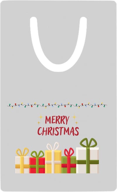 Hacebo® - Kerstmerry christmas metalen boekenlegger- Kerstmis - Kerst beker - winter - kerst - christmas - kerst cadeau Bladwijzer boekenleggers - 7.6 cm x 5cm