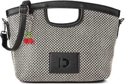 TOM TAILOR handtas schoudertas Lucien Zip Shopper Black zwart