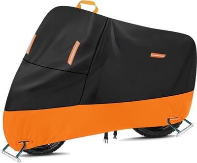 Solacis Motorhoes waterdicht buiten - Motorhoes - Waterdicht - Motorhoes voor buiten - Scooterhoes - Must have voor uw motor!