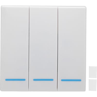 Slimme Scene Schakelaar Verlichting Elektronische Apparaten Afstandsbediening Draadloos voor Tuya ZigBee white