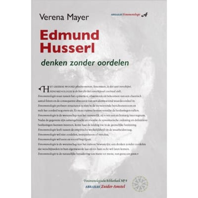 Edmund Husserl - Fenomenologische Bibliotheek - Verena Mayer