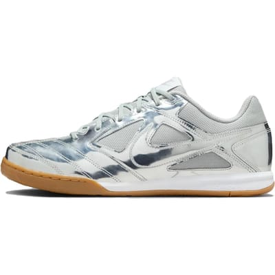 Nike Gato LV8 Chrome Unisex Sneakers Zilver Metallic-Zilver Wit IB3566-001 44 gray
