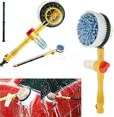 Rotating Car Wash Brush met Hogedruk Water en Zeepreservoir voor Efficiënte Auto Reiniging