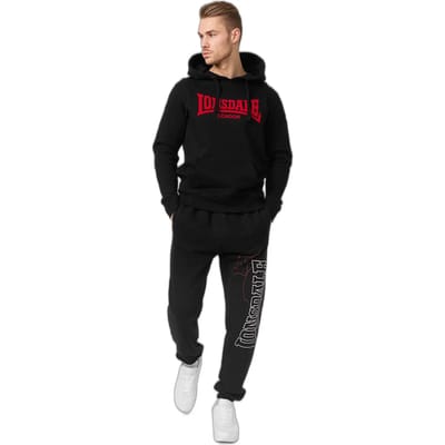 Lonsdale Hoodie Hooded One Tone Sweatshirt met capuchon, slanke pasvorm