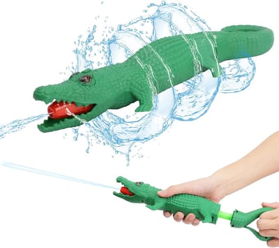 Lexium Waterpistool - Zomerspeelgoed - Watergevecht - Tuinspeelgoed - Waterpret - Verkoeling - Stranddag - Buitenspelen - Waterblaster - Vakantiespeelgoed - Super Soaker - Kinderspeelgoed - Zwembadspel - Zomercadeau - Water battle - Schietplezier - A