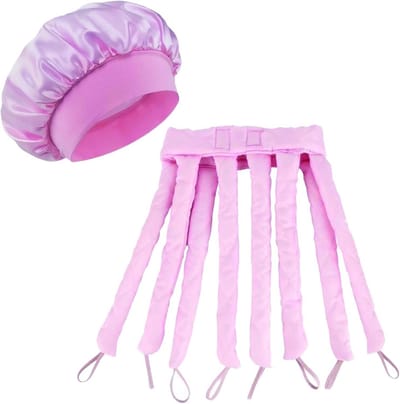 Krulspelden Set - Hittevrije Krultang - Haar Krullen - Octopus Design - 8 Stuks - Blauw