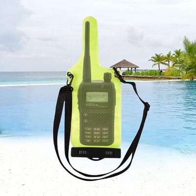 Draagbare Waterdichte Tas Case Pouch voor Walkie Talkie UV5R UV82 BF 888S UVB6